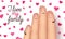 Family day finger flat card