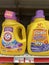 Family Dollar retail store interior laundry detergent and prices