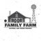 Family Farm Badges or Labels.