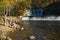 Family Fishing for Trout at Douthat State Park