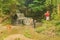 Family fun in a muddy pool near Burgess Hill, Sussex,England