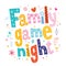 Family game night