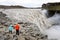 Family in iceland