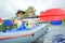 Family kayaking