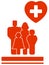 Family medical symbol