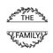 Family Name Monogram Bundle is suitable for t-shirt, laser cutting, sublimation, hobby, cards, invitations, website or