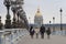 Family in Paris - Invalides church