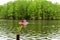 Family Pedal Boating on Greenfield Lake