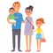 Family people adult happiness smiling group togetherness parenting concept and casual parent, cheerful, lifestyle happy