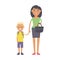 Family people adult happiness smiling mother with son togetherness parenting concept and casual parent, cheerful