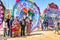 Family posing, Giant kite festival, All Saints\' Day, Guatemala