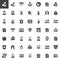 Family relatives vector icons set