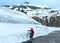 Family in summer mountain (Oberalp Pass, Switzerland)