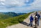 Family in summer Tatra Mountain, Poland