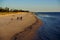 Family Sunset at Semaphore Beach