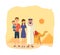 Family travel to Arab emirates: traditions, culture, sights, joint vacation.