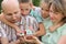 Family with two children is keeping wendy house