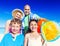 Family Vacation Summer Sea Travel Happiness Concept