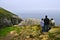 Family visiting Cape St. Mary\'s Bird