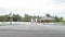 Family Walking On Wooden Jetty