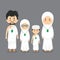 Family Wearing Ihram During the Hajj