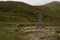 Famine memorial along Doo Lough Valley in Connemara, Ireland