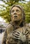 The Famine Memorial in Dublin