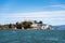 Famous Alcatraz island in San Francisco bay