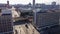 Famous Alexanderplatz Square in Berlin from above - aerial view