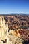 Famous amphitheater of Bryce Canyon