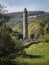 The famous ancient monasty of Glendalough in the Wicklow Mountains of Ireland