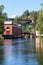Famous aquaduct in HÃ¥verud Dalsland Sweden