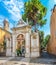 Famous arc from Basilica di San Vitale in Ravenna, Italy