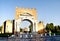 The Famous Arch of Augustus in Rimini, Italy