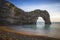 The famous arch of Durdle Door, Lulworth, UK