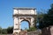 Famous Arch of Titus in Rome, Italy