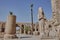 famous archeological site of historic Karnak temple in Luxor