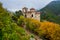 The famous Asen fortress from the IX century, overhanging the road Asenovgrad - Smolyan.