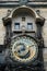 The famous astronomical clock of the old Prague\'s town hall