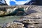 The famous Athabasca Galcier / Columbia Icefield in Alberta / British Columbia - Canada