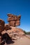 The famous Balanced Rock in Garden of the Gods Park Colorado
