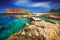 The famous Balos lagoon on Crete island