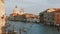 The famous basilica st mary and grand canal, venice