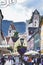 Famous bavarian old town with historic buildings of Ingolstadt