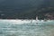 Famous Beach and Wind Surfing In the Greek Island Lefkada