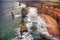 Famous beautiful 12 apostles in Australia