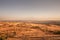 Famous Biblical Mountain of Ararat and vast fields