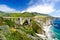 The Famous Bixby Bridge on California State Route 1