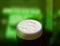 Famous black Irish stout with a frothy shamrock.