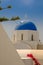 Famous Blue Church Domes of Santorini